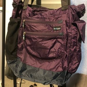 Boken convertible diaper bag